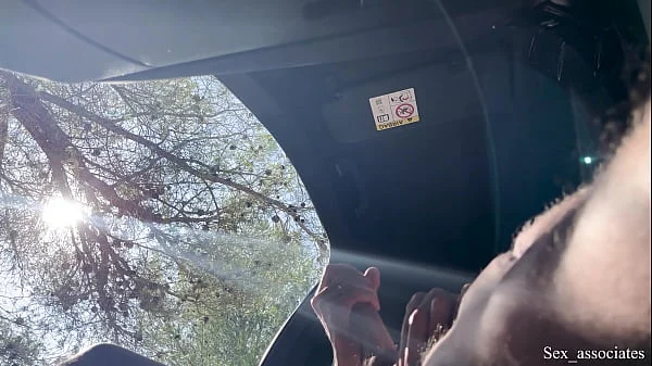 Public Dick Flash! A Naive Teen Caught Me Jerking Off in the Car on a Hiking Trail and Helped Me Out.