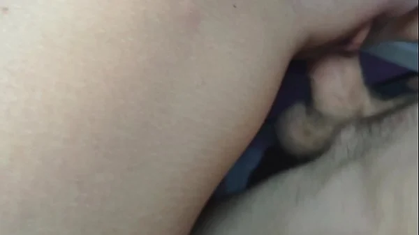 Quickie sex and creampie on kitchen. Filled her pussy with cum
